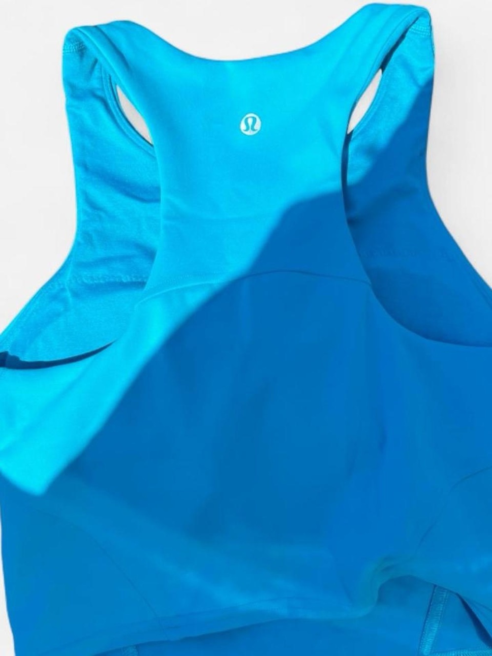 Lululemon Bright Blue Racerback Sports Bra size M